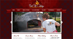 Desktop Screenshot of firedup-catering.com